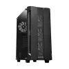 Korpusas CHIEFTEC GS-01B-OP Tower Juodas – grūdintas stiklas, RGB ventiliatoriai, tinka ATX/Micro-ATX, GPU iki 320 mm