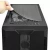 Korpusas CHIEFTEC GS-01B-OP Tower Juodas – grūdintas stiklas, RGB ventiliatoriai, tinka ATX/Micro-ATX, GPU iki 320 mm