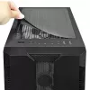 Korpusas CHIEFTEC GS-01B-OP Tower Juodas – grūdintas stiklas, RGB ventiliatoriai, tinka ATX/Micro-ATX, GPU iki 320 mm