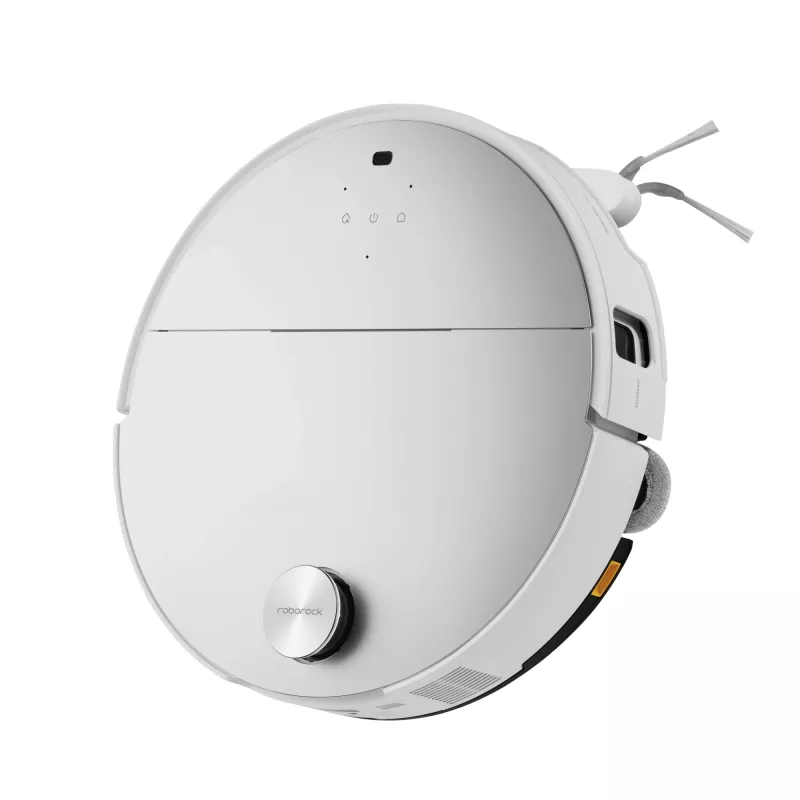 Roborock Saros 10 Baltas – belaidis dulkių siurblys su šluostymu