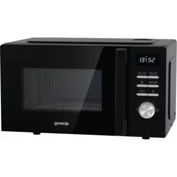 Mikrobangų krosnelė kombinuota Gorenje MO20A4BH – 20 L, 800 W, juoda, 5 galios lygiai