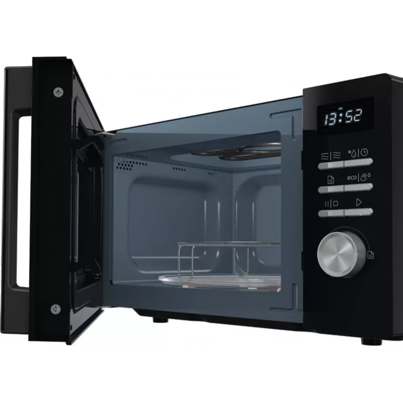 Mikrobangų krosnelė kombinuota Gorenje MO20A4BH – 20 L, 800 W, juoda, 5 galios lygiai