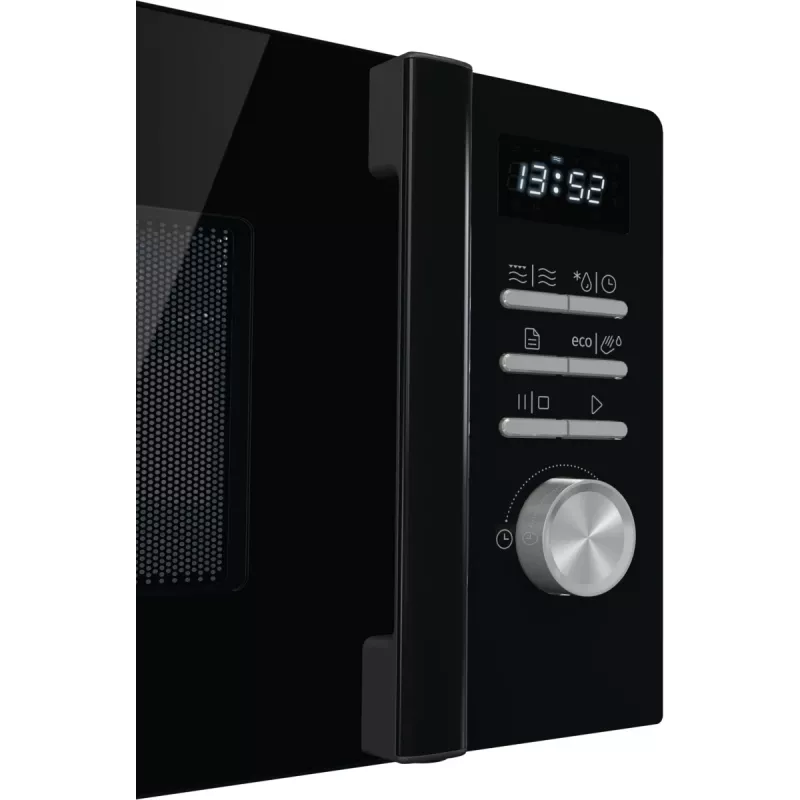 Mikrobangų krosnelė kombinuota Gorenje MO20A4BH – 20 L, 800 W, juoda, 5 galios lygiai