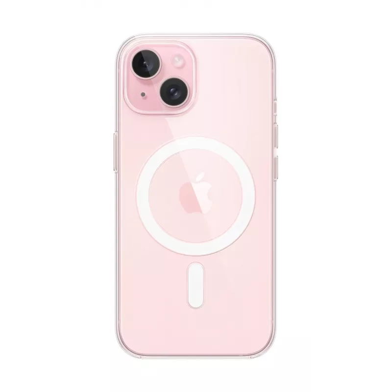 Dėklas Apple iPhone 15 Clear Case su MagSafe