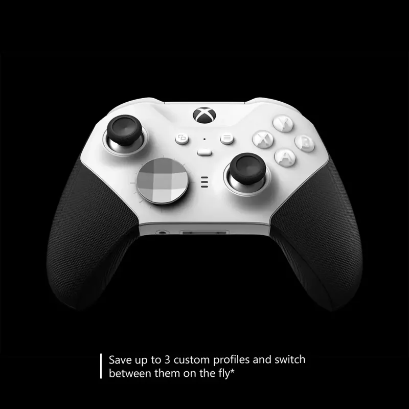Žaidimų pultas Microsoft Xbox Elite Wireless Series 2 Core juodai baltas Bluetooth USB