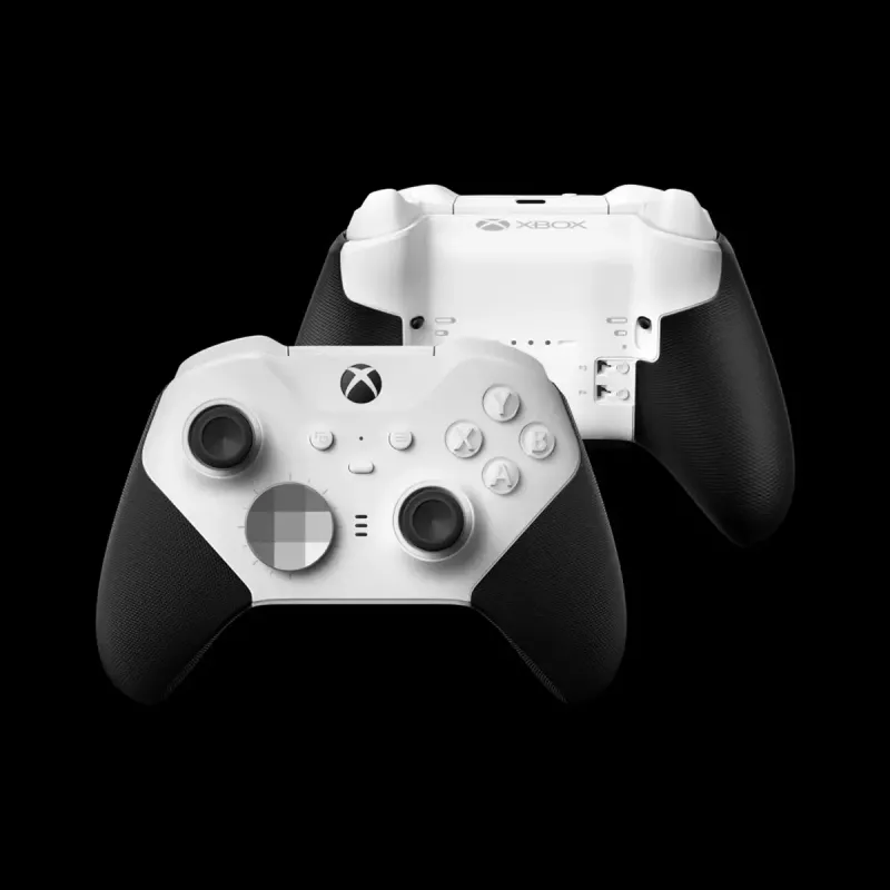 Žaidimų pultas Microsoft Xbox Elite Wireless Series 2 Core juodai baltas Bluetooth USB