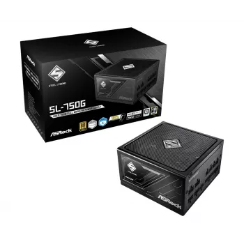 Maitinimo blokas ASROCK SL-1000G Steel Legend 1000 W 20+4 pin ATX 80 PLUS Gold Juodas