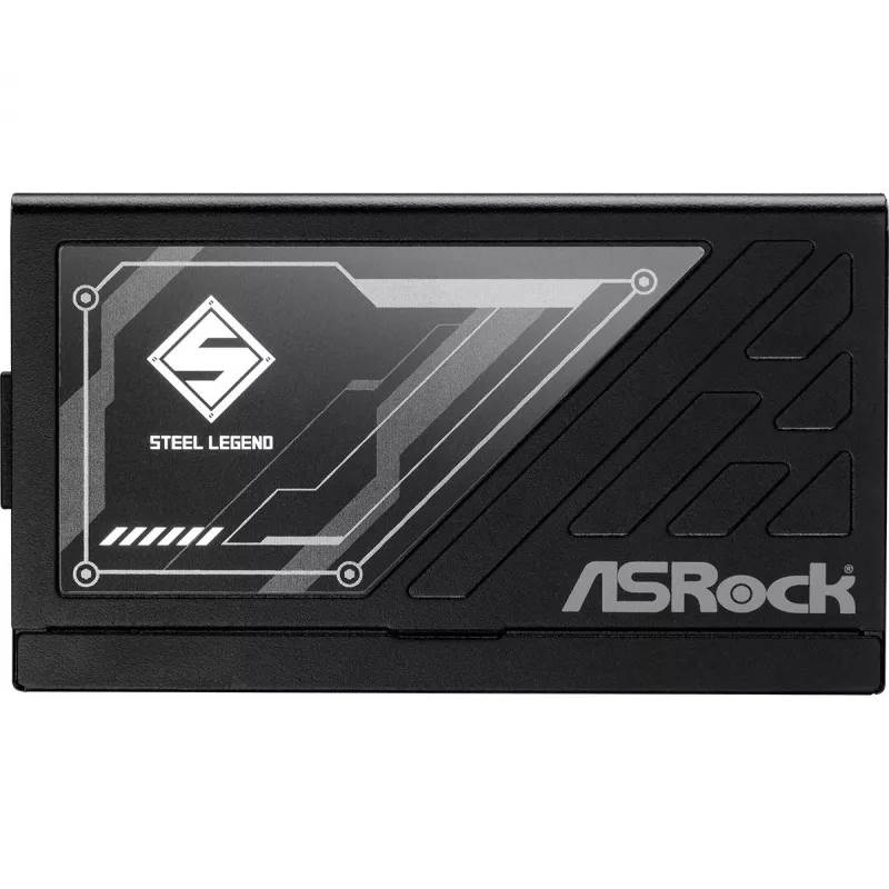 Maitinimo blokas ASROCK SL-1000G Steel Legend 1000 W 20+4 pin ATX 80 PLUS Gold Juodas