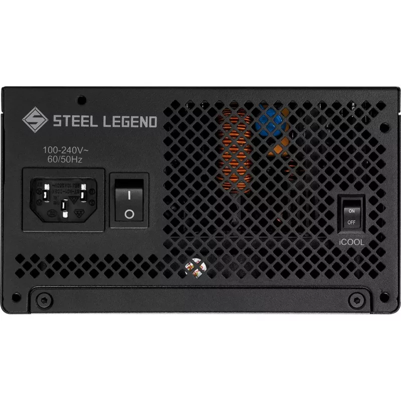 Maitinimo blokas ASROCK SL-1000G Steel Legend 1000 W 20+4 pin ATX 80 PLUS Gold Juodas