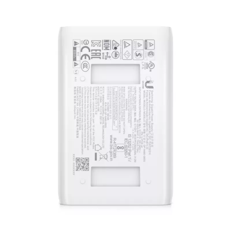 UBIQUITI NETWORKS PoE+ maitinimo injektorius, 802.3at, 30W