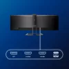 Philips P Line 32:9 SuperWide lenktas LCD monitorius 499P9H/00, 124 cm (48,8 colio), 5120 x 1440 pikselių, UltraWide Dual Quad HD, LCD, 5 ms, Juodas