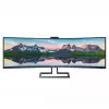 Philips P Line 32:9 SuperWide lenktas LCD monitorius 499P9H/00, 124 cm (48,8 colio), 5120 x 1440 pikselių, UltraWide Dual Quad HD, LCD, 5 ms, Juodas