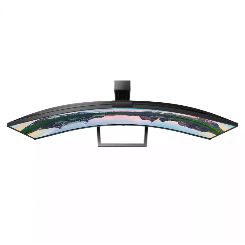 Philips P Line 32:9 SuperWide lenktas LCD monitorius 499P9H/00, 124 cm (48,8 colio), 5120 x 1440 pikselių, UltraWide Dual Quad HD, LCD, 5 ms, Juodas