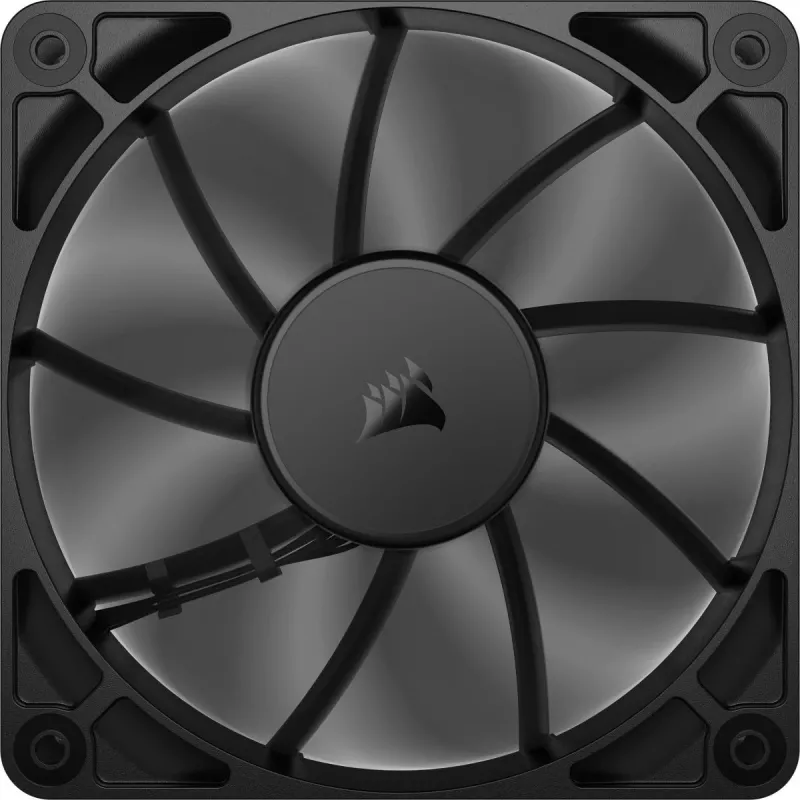Ventiliatorius Corsair RS120 12 cm juodas 420-2100 RPM 0,2-4,15 mmH2O