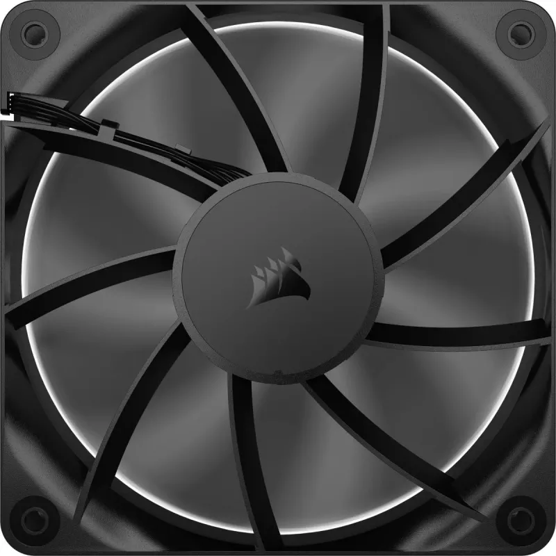 Ventiliatorius Corsair RS120 12 cm juodas 420-2100 RPM 0,2-4,15 mmH2O