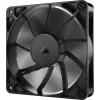 Ventiliatorius Corsair RS120 12 cm juodas 420-2100 RPM 0,2-4,15 mmH2O