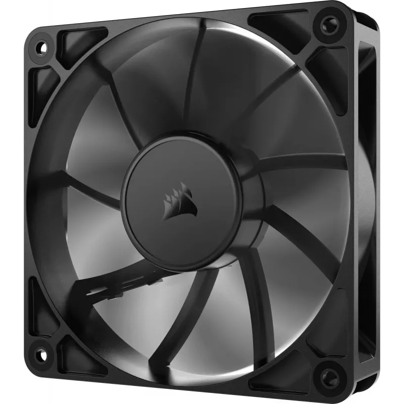 Ventiliatorius Corsair RS120 12 cm juodas 420-2100 RPM 0,2-4,15 mmH2O