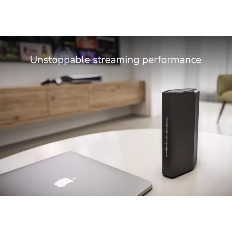 NETGEAR Nighthawk belaidis maršrutizatorius 2.5 Gigabit Ethernet dviejų juostų (2,4 GHz / 5 GHz) Juodas
