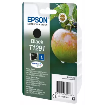 Epson Apple Singlepack juodas T1291 DURABrite Ultra rašalas