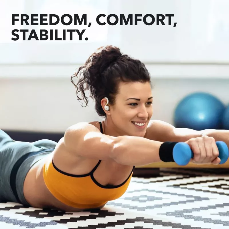 ANKER Soundcore Sport X20 belaidžiai ausinukai – balti