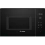 Įmontuojama mikrobangų krosnelė Bosch Serie 6 BFL554MB0 – 900 W, 25 L, sukamosios ir liečiamosios valdymo, juoda