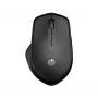 HP 285 belaidė tyli pelė, ambidekstrinė, optinė, RF belaidė, 1200 DPI, juoda