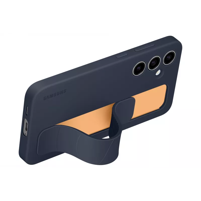 Dėklas Samsung Galaxy S24 FE Standing Grip Case tamsiai mėlynas