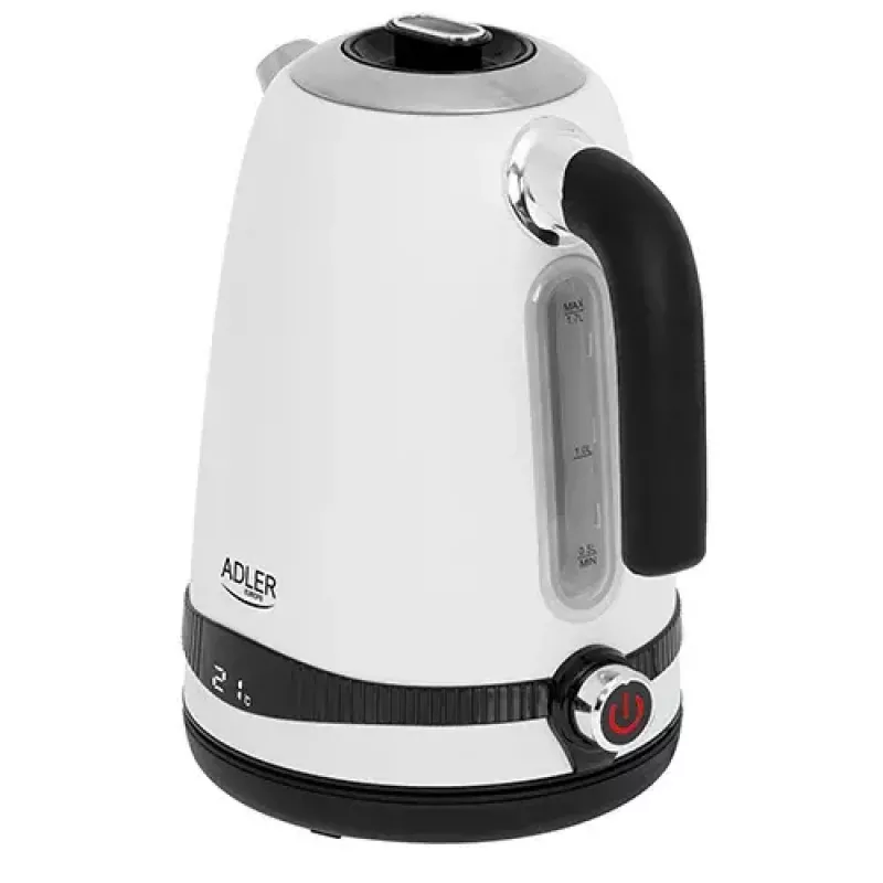 Elektrinis virdulys Adler 1,7 L 2200 W Baltas