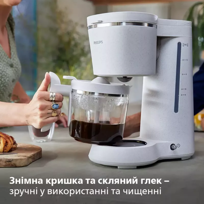 Philips Eco Conscious Edition HD5120/00 Lašelinė kavos virimo aparatas, 1,2 l