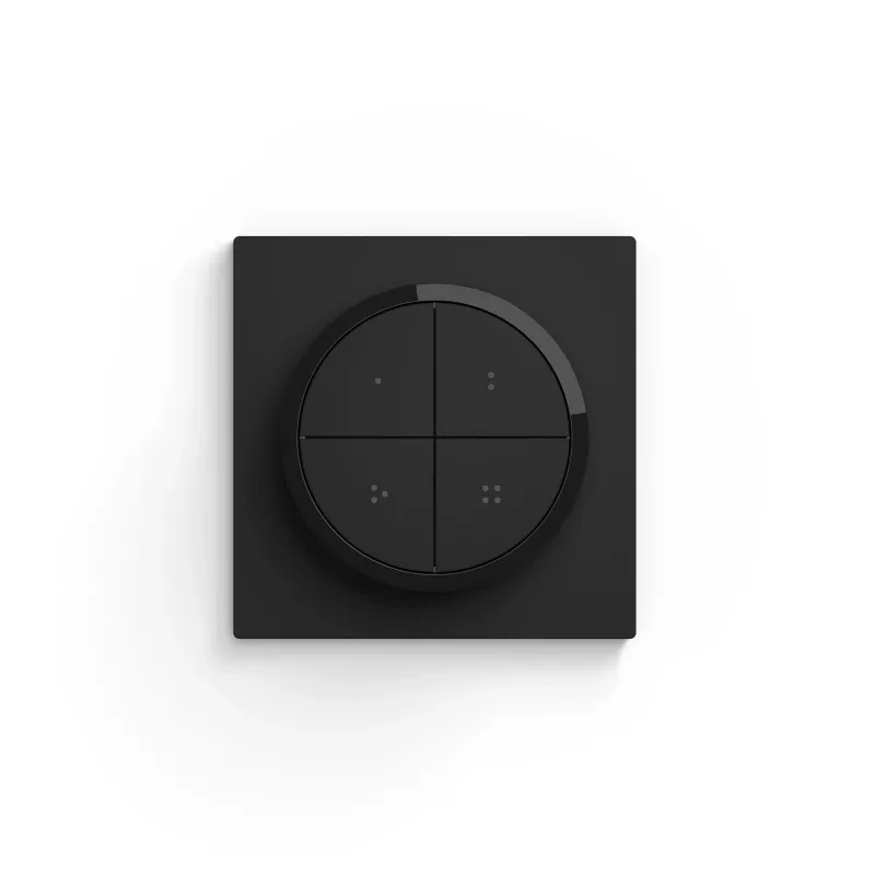 Philips Tap dial jungiklis, belaidis, juodas, laisvai pastatomas/ant sienos, IP20, plastikinis