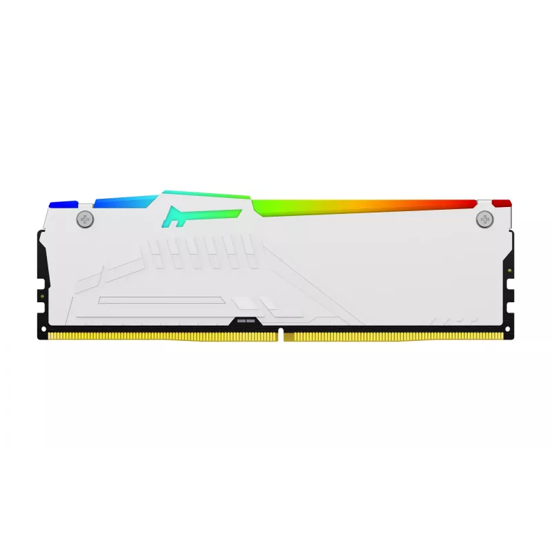 Kingston FURY Beast 32GB (2x16GB) DDR5 5600MHz CL36 atminties rinkinys Baltas RGB EXPO