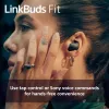 Sony LinkBuds Fit WFLS910NW belaidės ausinės, į ausį, skambučiams/muzikai, baltos