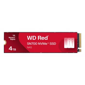 WESTERN DIGITAL SSD - WD Red SN700 - 4TB - PCIe Gen3 - M.2 2280