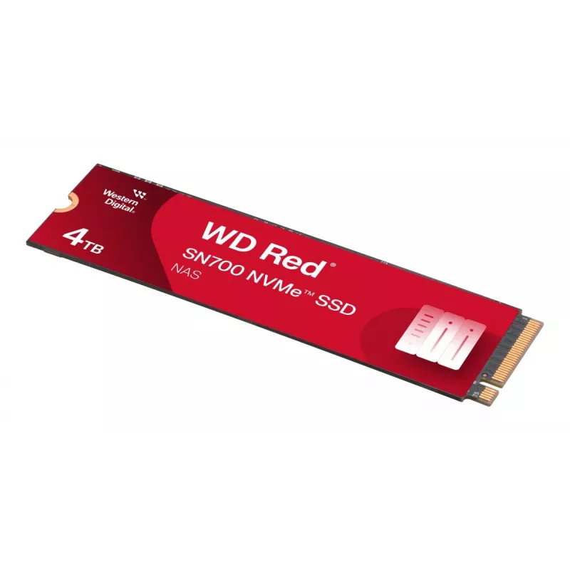WESTERN DIGITAL SSD - WD Red SN700 - 4TB - PCIe Gen3 - M.2 2280