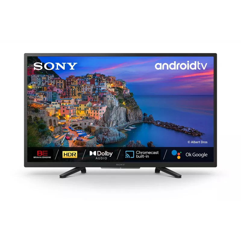 Sony KD32W800P1AEP televizorius 81,3 cm (32 colių) HD Smart TV Wi-Fi juodas