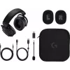 LOGITECH Pro X 2 Lightspeed belaidės ausinės žaidimams - juodos