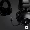 LOGITECH Pro X 2 Lightspeed belaidės ausinės žaidimams - juodos