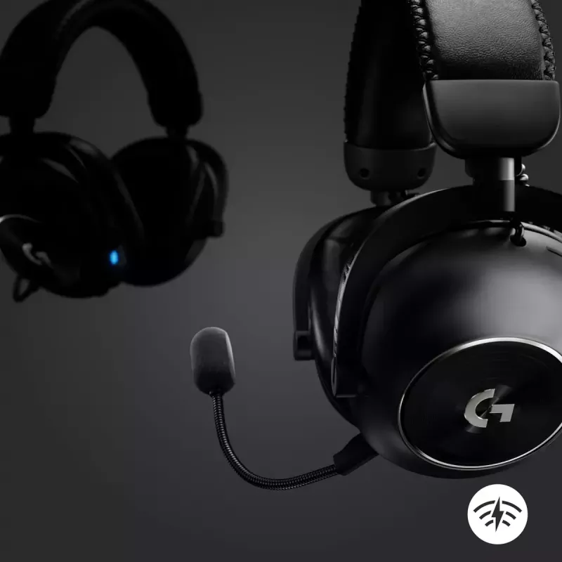LOGITECH Pro X 2 Lightspeed belaidės ausinės žaidimams - juodos