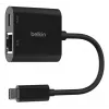 BELKIN USB-C į Ethernet + įkrovimo adapteris 100W PD