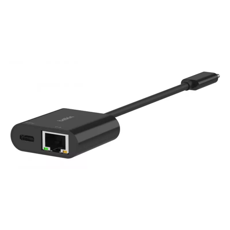 BELKIN USB-C į Ethernet + įkrovimo adapteris 100W PD