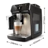 Philips 5500 serijos EP5547/90 kavos aparatas – pilnai automatinis espresso aparatas 1,8 L