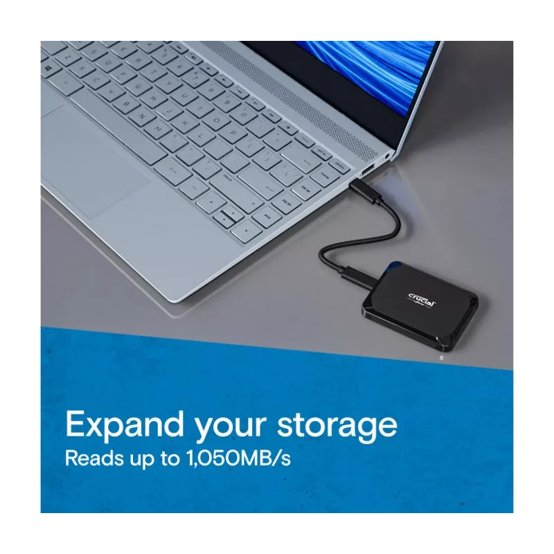 MICRON / CRUCIAL X9 Portable SSD 4TB USB-C 3.2 Gen 2