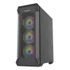 GENESIS Irid 505 ARGB Midi Tower Juodas, Peršviečiamas