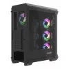 GENESIS Irid 505 ARGB Midi Tower Juodas, Peršviečiamas