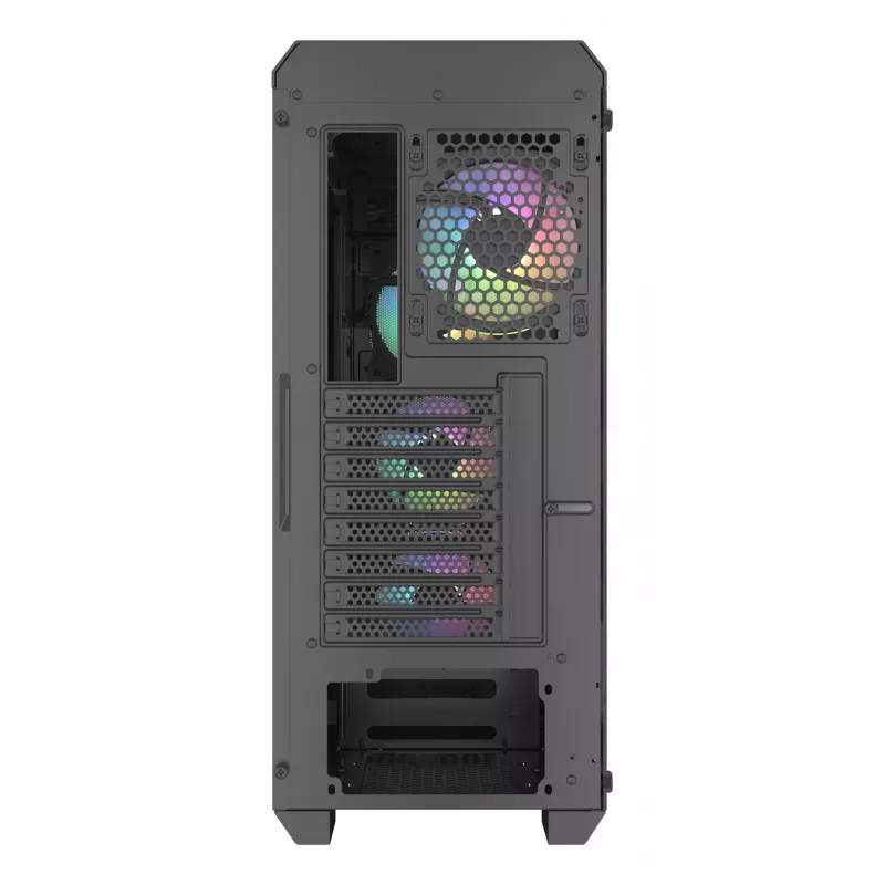 GENESIS Irid 505 ARGB Midi Tower Juodas, Peršviečiamas