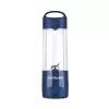 Sportinis blenderis NUTRIBULLET Portable 0,475 L, akumuliatorinis, nerūdijančio plieno peiliai, Tritan dubuo, tamsiai mėlynas