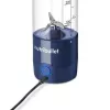 Sportinis blenderis NUTRIBULLET Portable 0,475 L, akumuliatorinis, nerūdijančio plieno peiliai, Tritan dubuo, tamsiai mėlynas