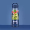 Sportinis blenderis NUTRIBULLET Portable 0,475 L, akumuliatorinis, nerūdijančio plieno peiliai, Tritan dubuo, tamsiai mėlynas