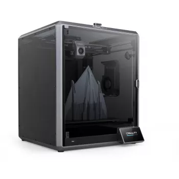 3D spausdintuvas Creality K1 Max – 300×300×300 mm, 0,10–0,35 mm sluoksnis, lietimui jautrus valdymas, juodas