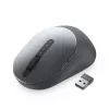 DELL Pro Plus Mouse - MS5320W, Dešinei rankai, Optinis, RF belaidis + Bluetooth, 1600 DPI, Pilka, Titanium